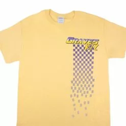 GVSPLANEYE-S GRAVES RC HOBBIES AIRPLANE T-SHIRT, YELLOW, SMALL