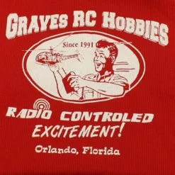 GVSRTKR-S GRAVES RC HOBBIES Ladies Red Tank Top, Ribbed, Small