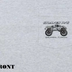 GRAVES RC HOBBIES GVSSHIRTTEE-CAR-XLGR GRAVES RC CAR TEE SHIRT, GREY-XL