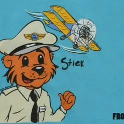 GVSSTRD3T GRAVES RC HOBBIES Stick And Rudder Children's Shirt, 3T