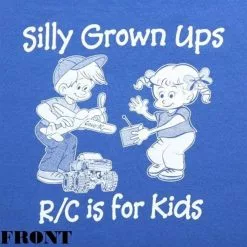 GVSTEE-CHILDBLL GRAVES RC HOBBIES CHILDRENS T-SHIRT, BLUE, LARGE