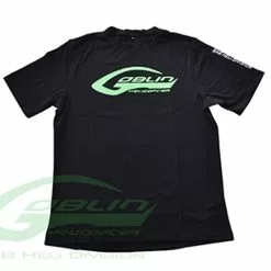 SABHM025-L SABHM025-L Goblin SAB HELI DIVISION New Black T-shirt, Large