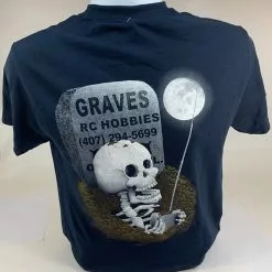 GVSGRAVEBLUE-XL Graves RC Hobbies Grave Shirt - Blue - XL