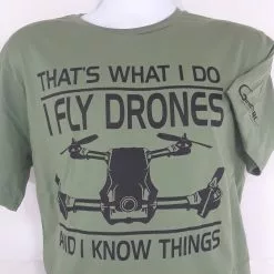 GVSGNPILOTM GRAVES RC HOBBIES PILOT DRONE SHIRT GR MED