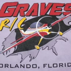 GRAVES RC HOBBIES GVSPLPRL Graves RC Airplane T-Shirt Purple - Large