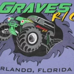 GVSTCARPRP-M Graves RC Hobbies Car T-Shirt, Purple, Medium