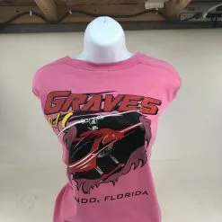 GVSHTEEPINK-2X Graves RC Hobbies Helicopter T-Shirt, Pink, 2X