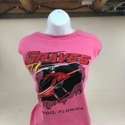 GVSHTEEPINK-XL Graves RC Hobbies Helicopter T-Shirt, Pink, X-Large