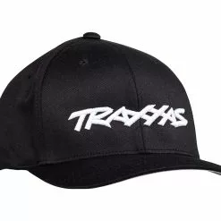TRA1188BLKLXL TRAXXAS LOGO HAT BLACK LARGE/XL