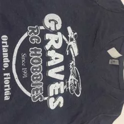 GVSTRO-BLL-S GRAVES RC HOBBIES BLUE RETRO LADIES SMALL